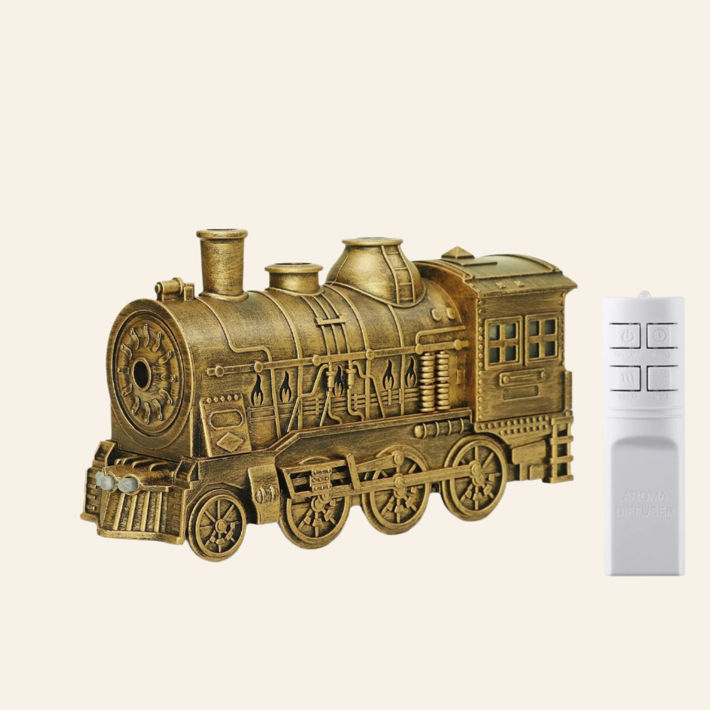 Flamevoy | A Train of Light and Mist at Dusk