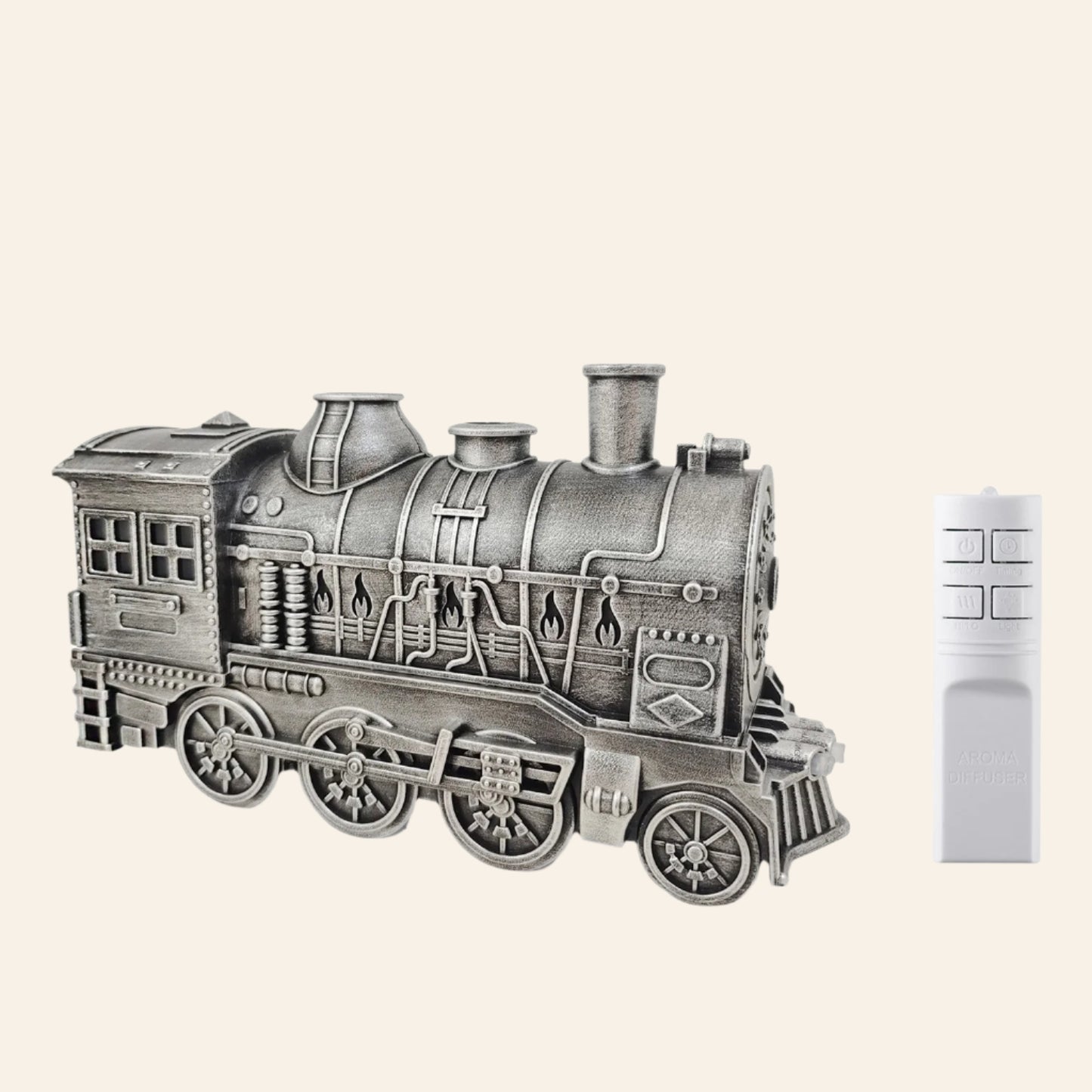Flamevoy | A Train of Light and Mist at Dusk