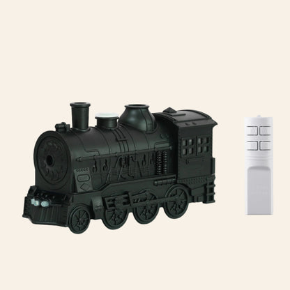 Flamevoy | A Train of Light and Mist at Dusk